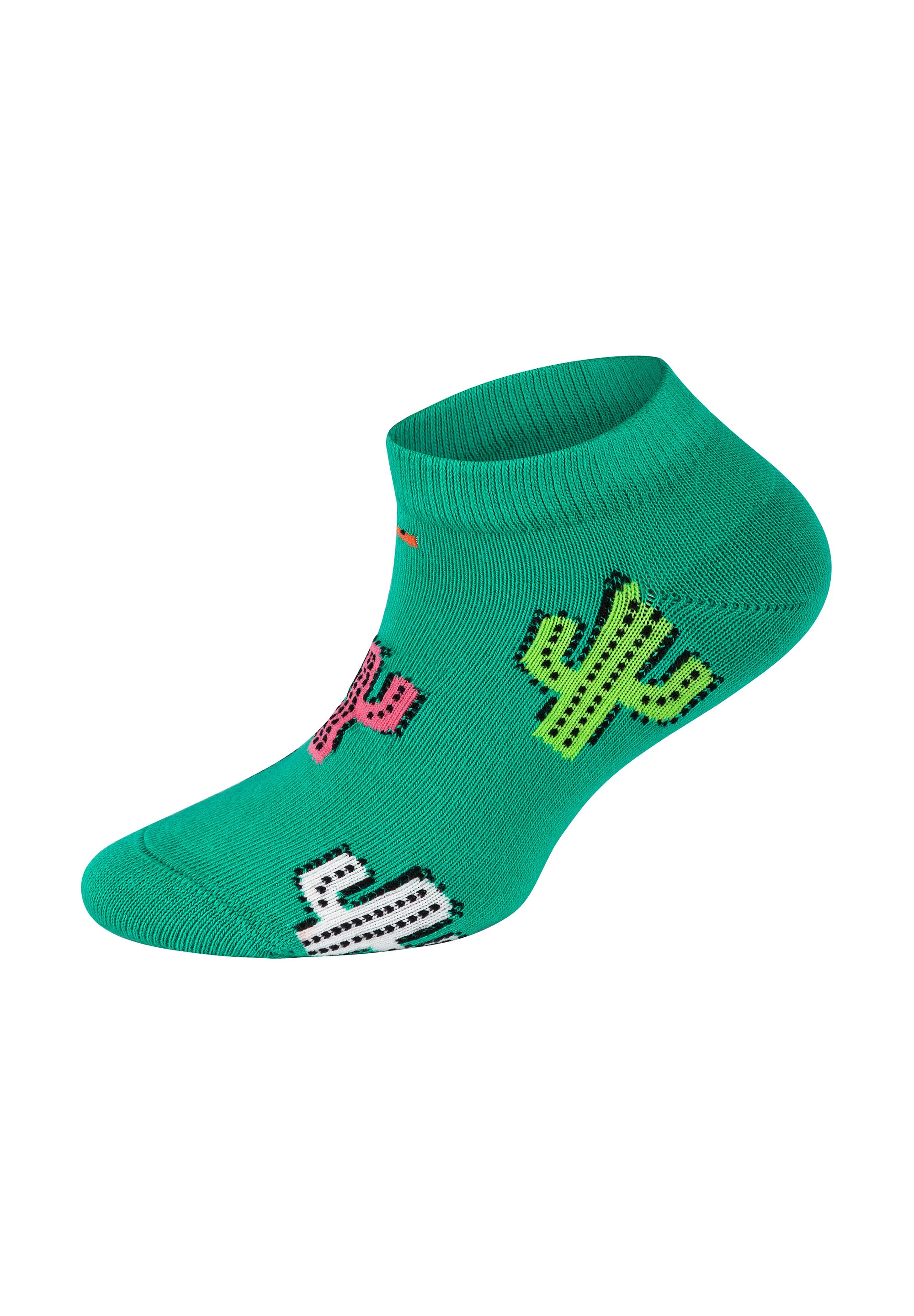 Calcetines Happy Socks PACK DE 4 BAJOS GATO-CACTUS - Calcetines