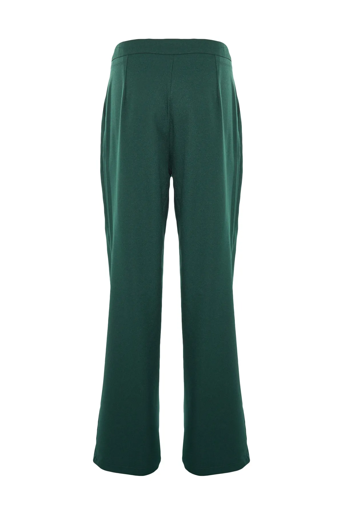 Trendyol Collection  Grüne Webhose mit weitem Bein TWOAW23PL00174