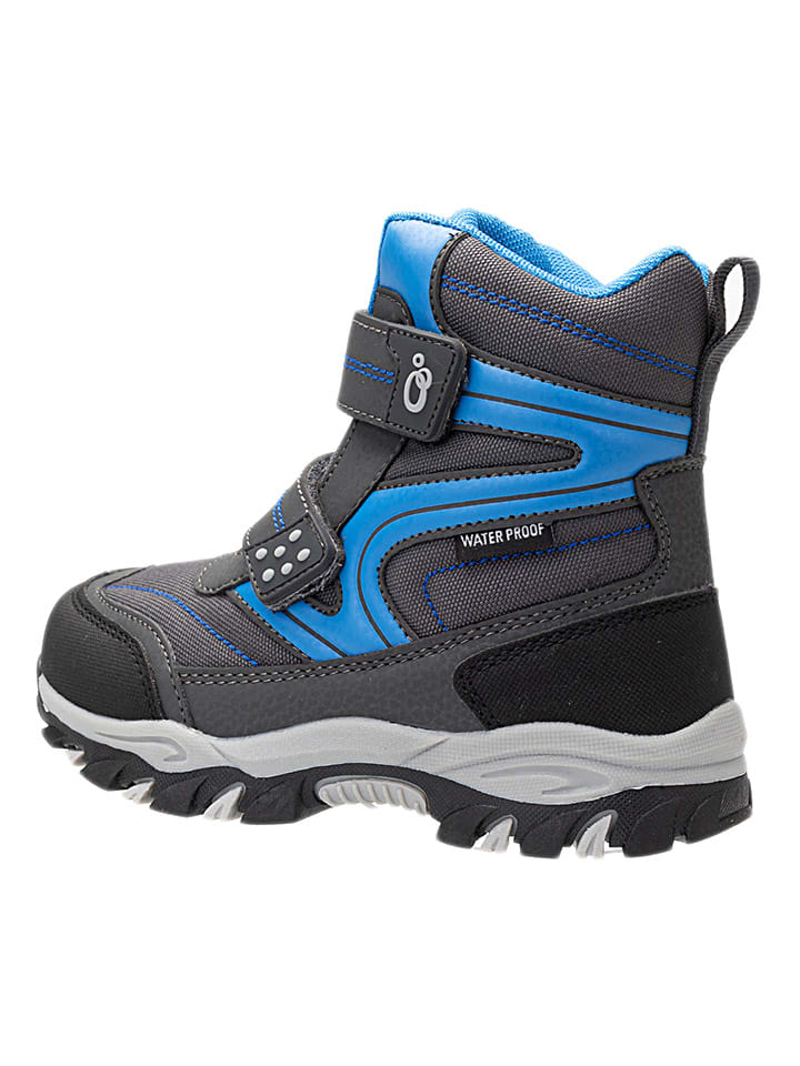 lamino Winterstiefel in Schwarz/ Blau günstig kaufen