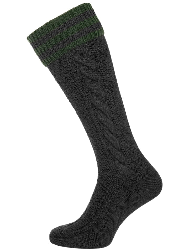 Lusana Kniestrümpfe L8995R-219 in anthrazit günstig kaufen