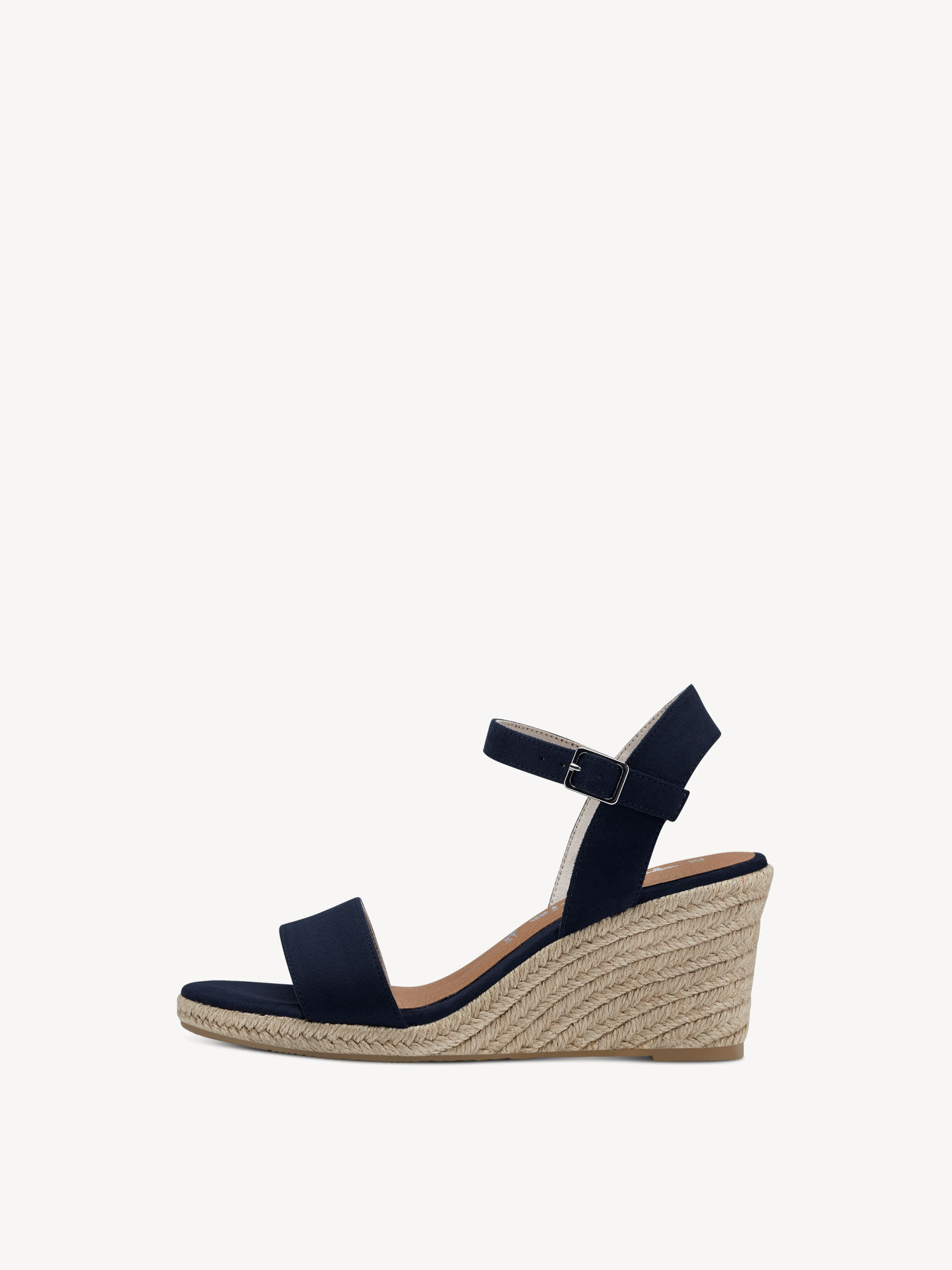 Sandale à talon - bleu