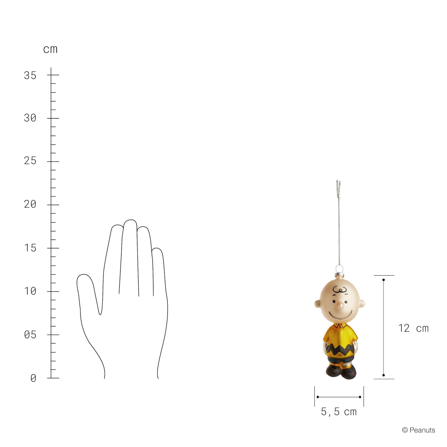 PEANUTS Anhänger Charlie Brown