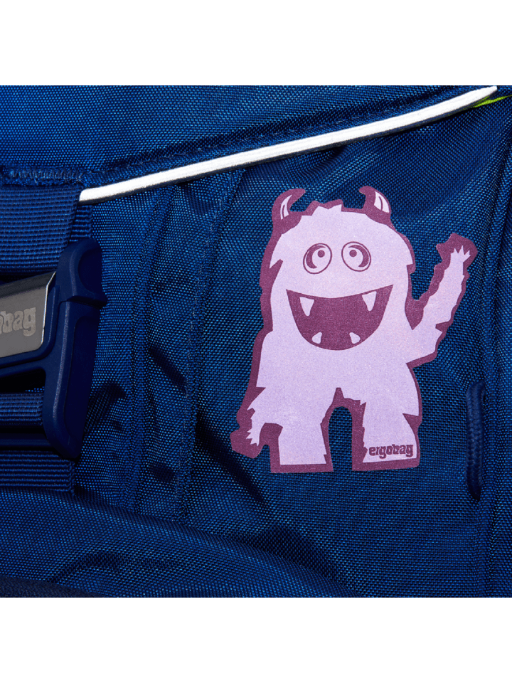 Ergobag ergobag Reflexie-Sticker Set Monster Lila günstig kaufen onesize