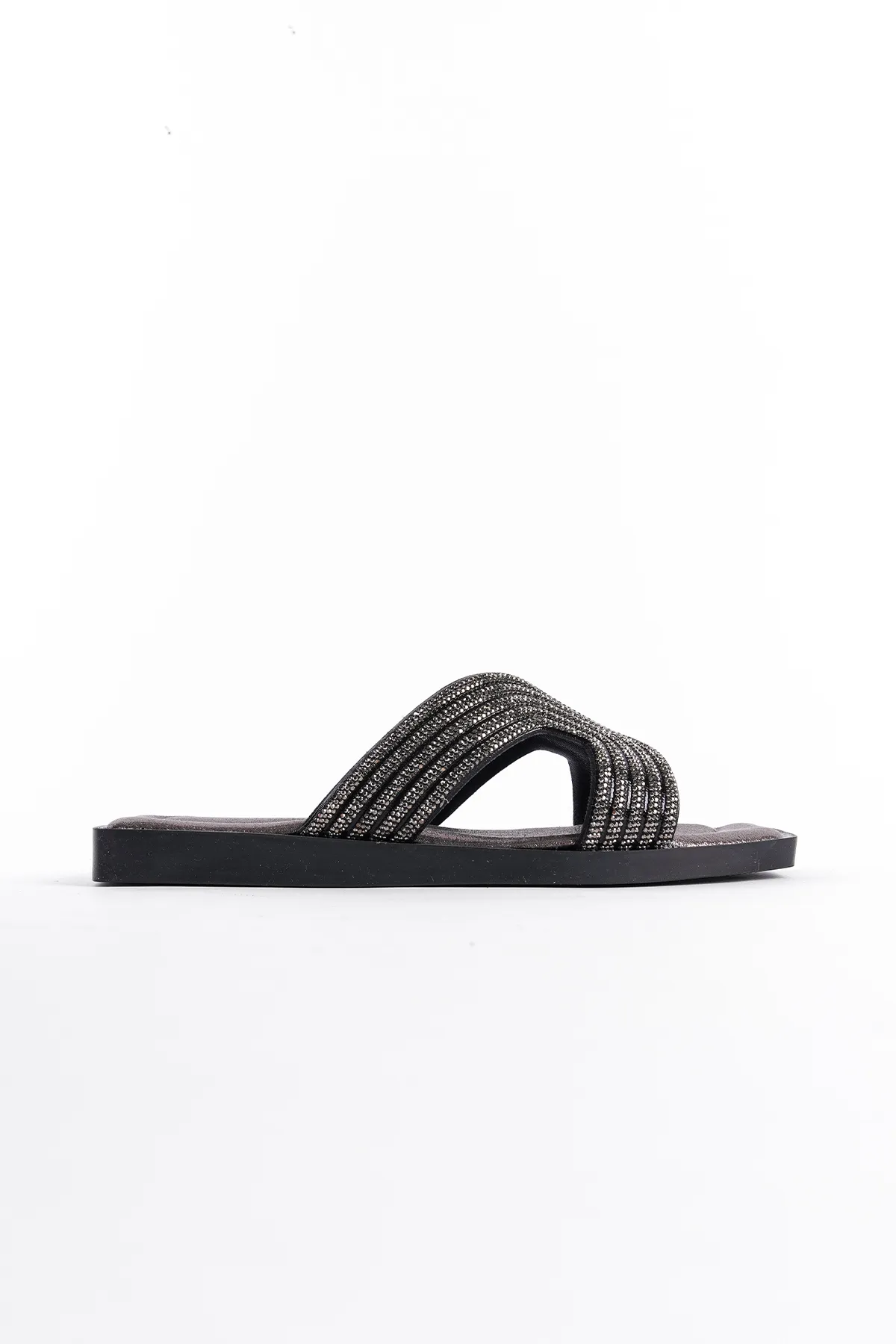 Capone Outfitters  Pantolette - Goldfarben - Flacher Absatz