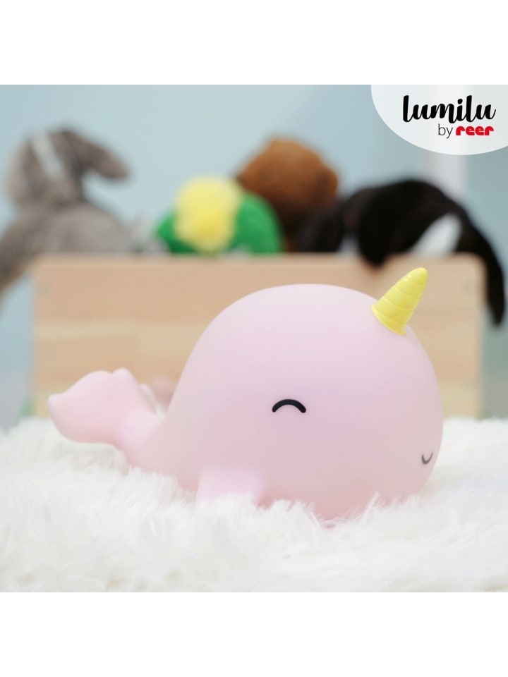 Reer lumilu Sea Life narwhal in Rosa ab 0 Monate günstig kaufen onesize