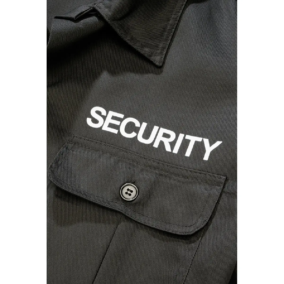 US Hemd Security kurzarm schwarz