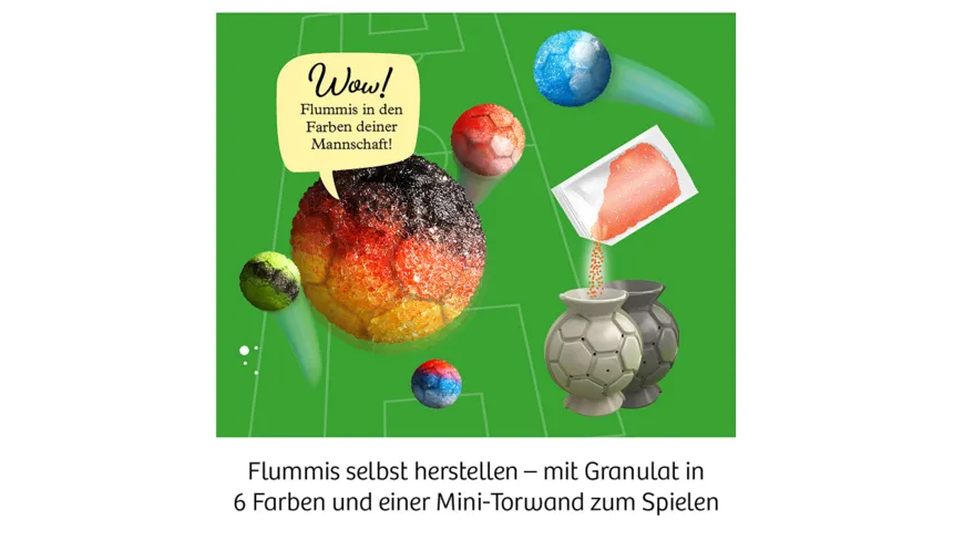 KOSMOS - Fussball-Flummis - Lass bunte Bälle durch dein Zimmer hüpfen, Experimentierkasten