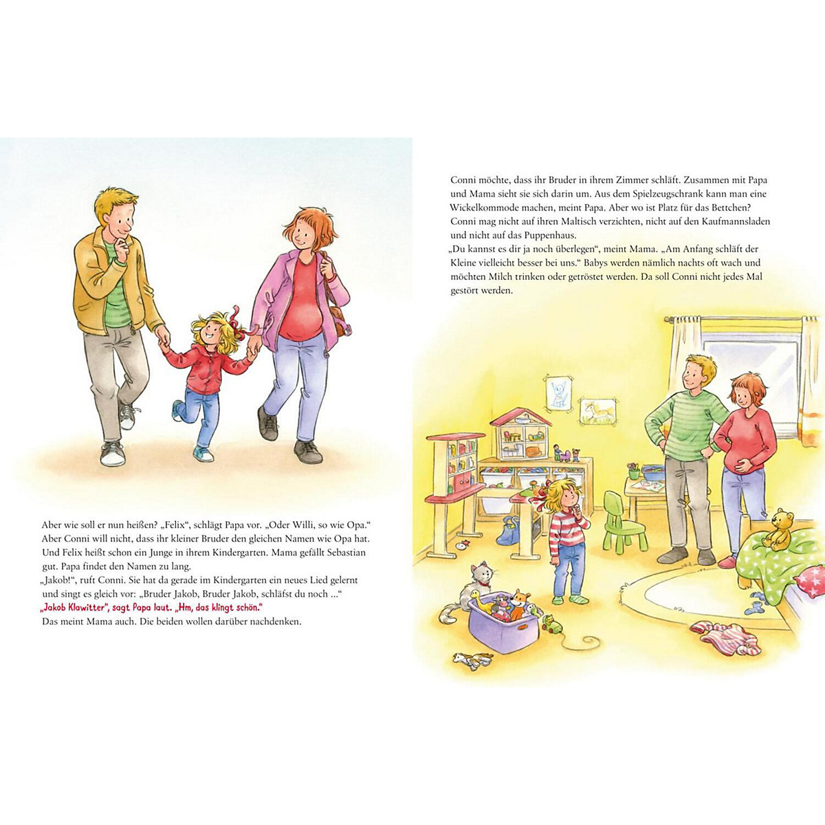 Conni-Bilderbücher: Conni und das neue Baby