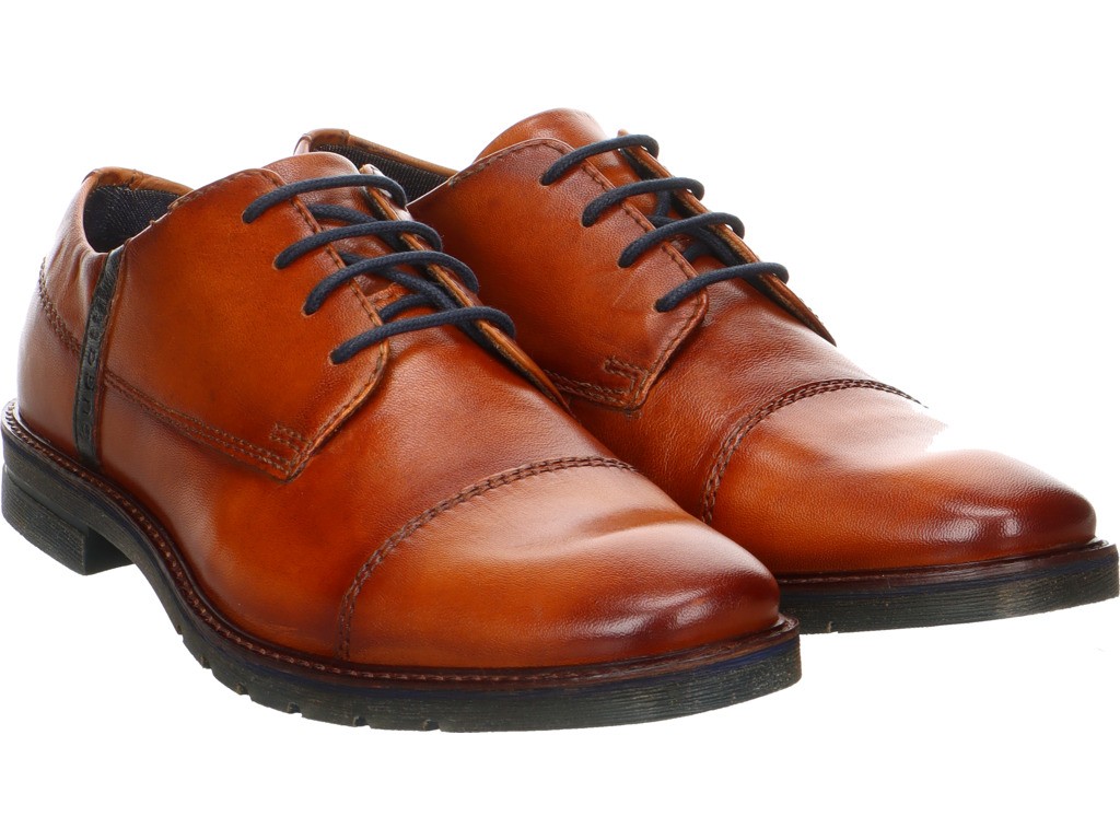 BUGATTI Freizeit Schnürer braun Schuhe