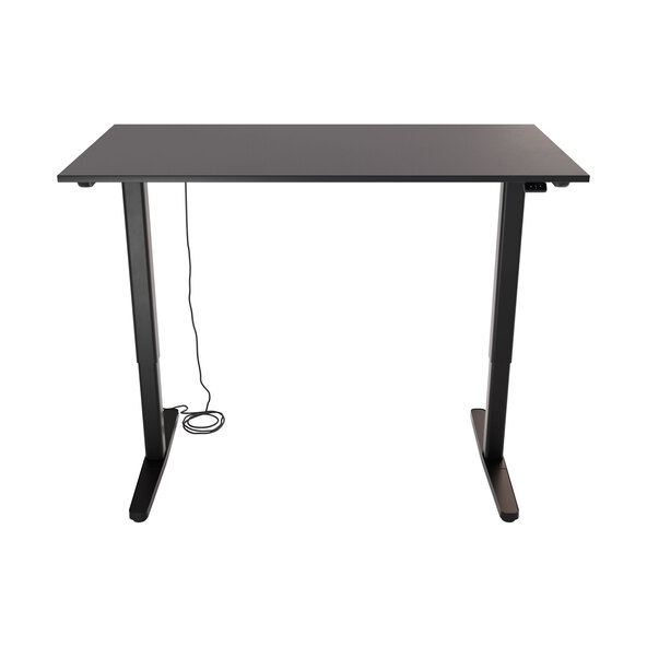 Elektrisch höhenverstellbarer Schreibtisch Desk Basic, anthrazit