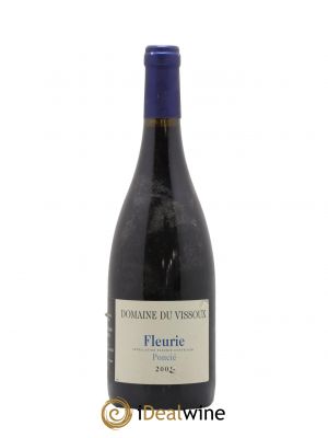 Fleurie Poncié Domaine du Vissoux - P-M. Chermette  2001 - Lot de 1 Bouteille