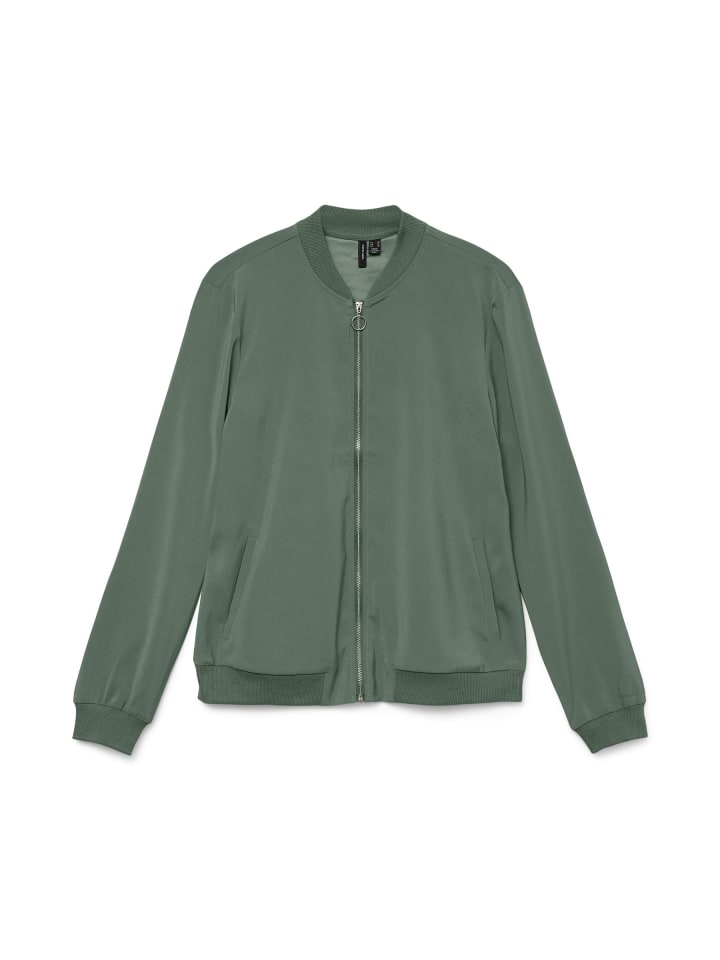 Vero Moda Leichte Bomber Jacke für Alltagslook Dünner Blouson in Grün-2 günstig kaufen