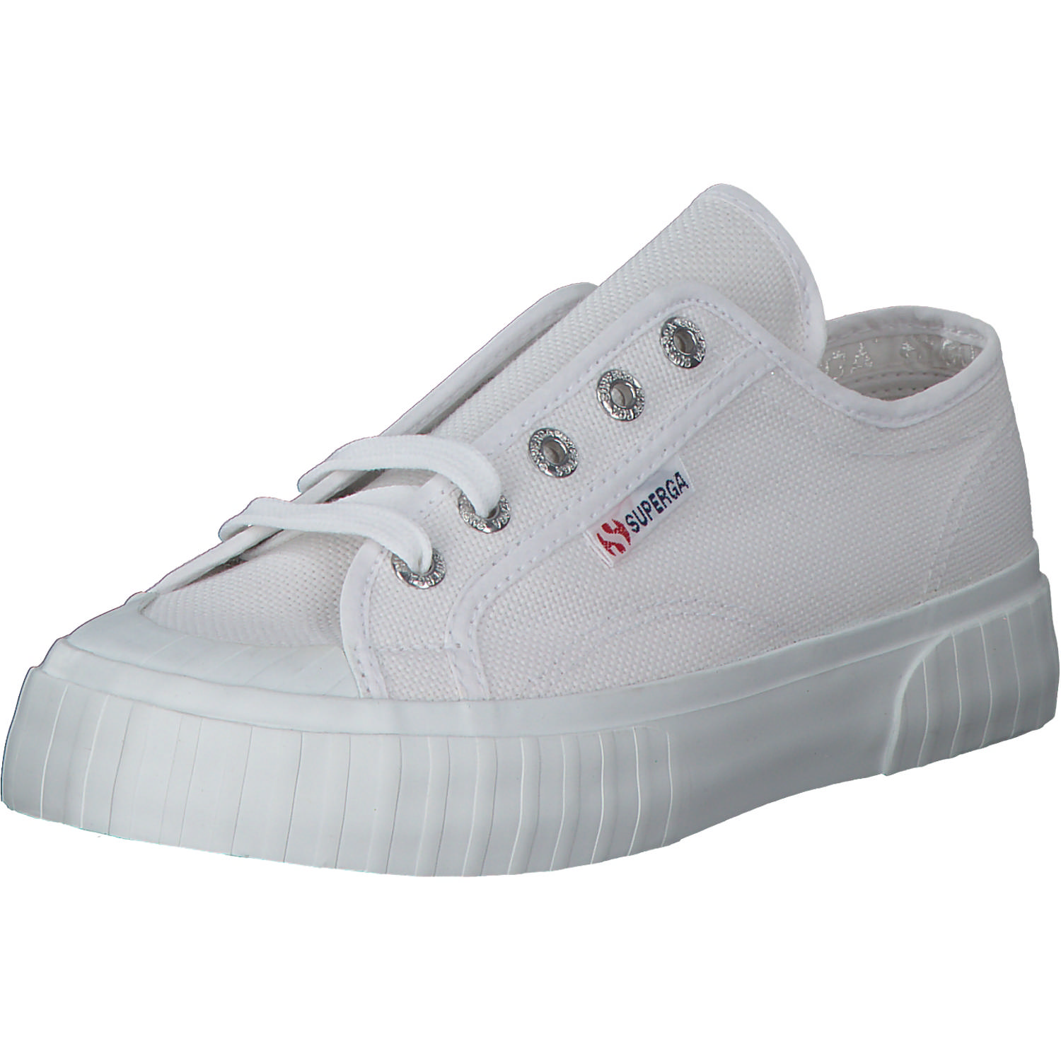 Superga 2630 Stripe S00GRT0, Sneakers Low, Damen, Weiß