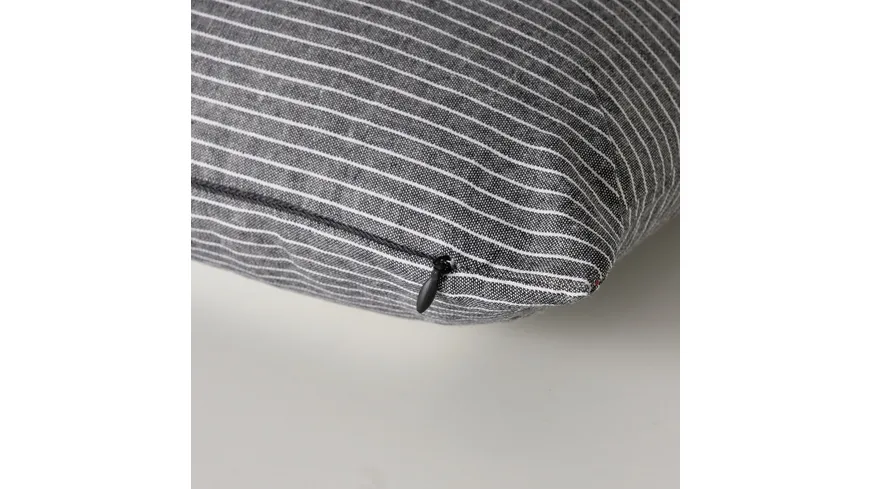 Boltze Kissen Relaxa Cremeweiß, Schwarz