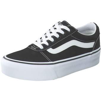 Vans WM Ward Platform Sneaker in schwarz