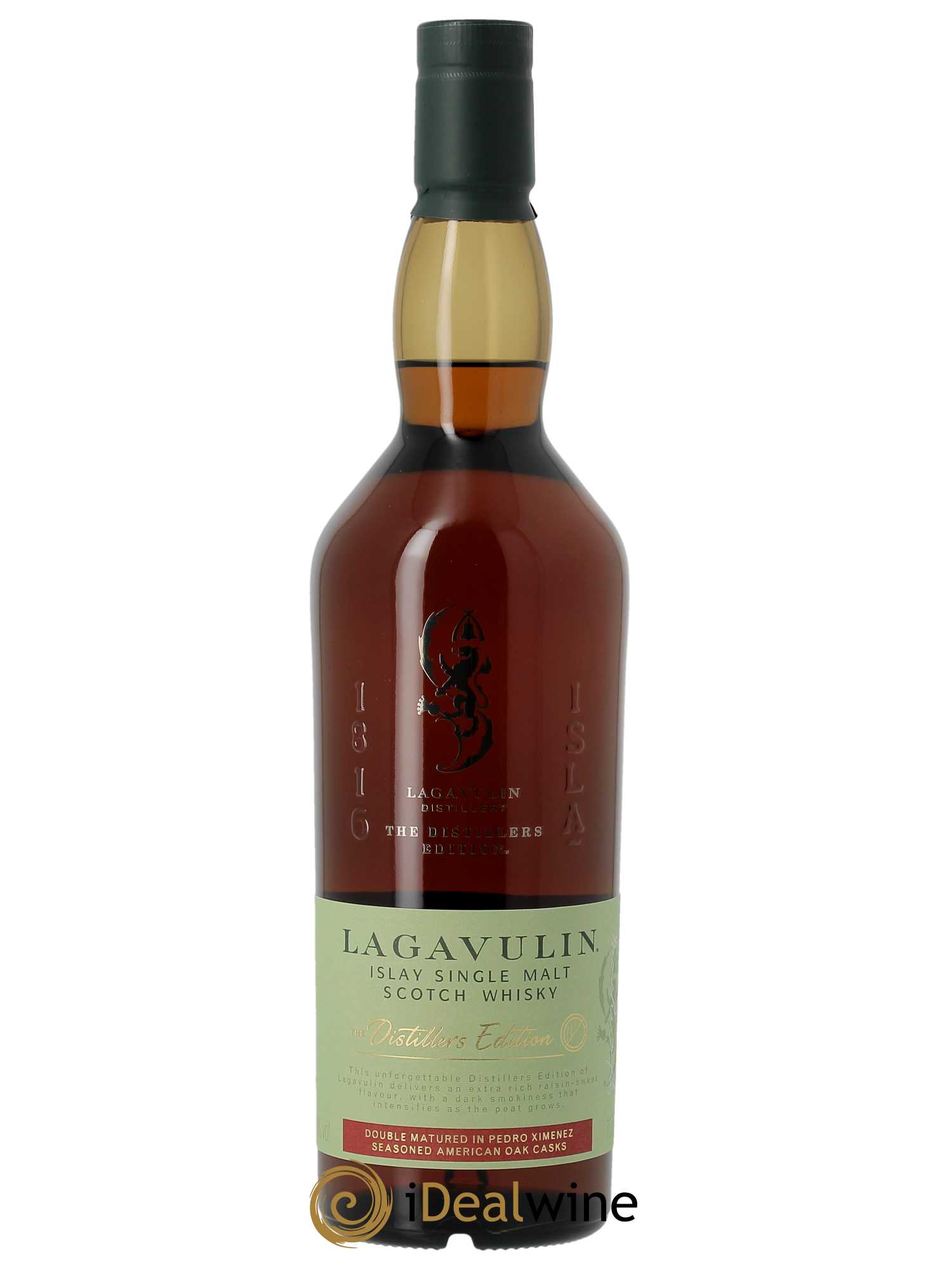 Whisky Lagavulin Single Malt Scotch Distillers Edition   - Lot de 1 Bouteille