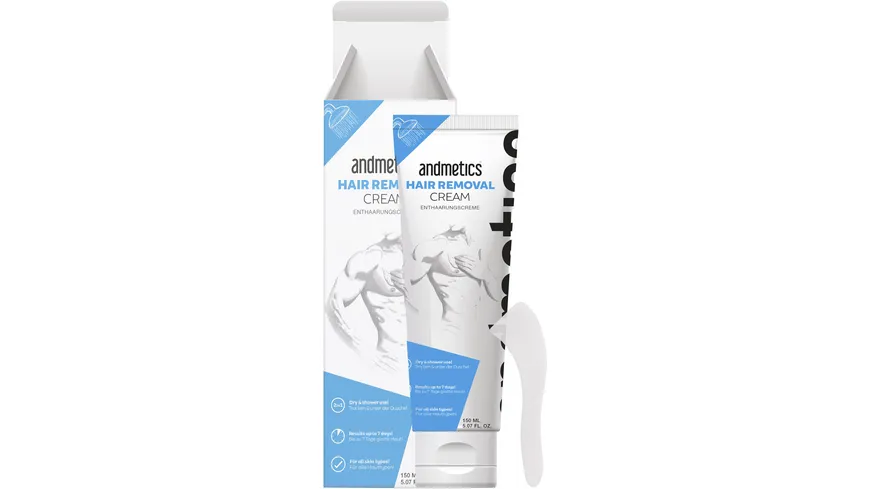 andmetics Hair Removal Cream Men 150 ml