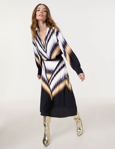 Bluse mit ausgefallenem Print