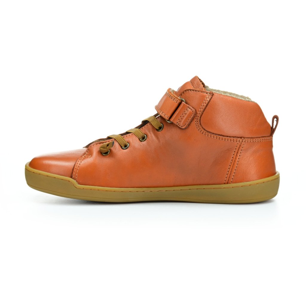 Crave Bergen Winter Cognac Winter-Barfußstiefeletten