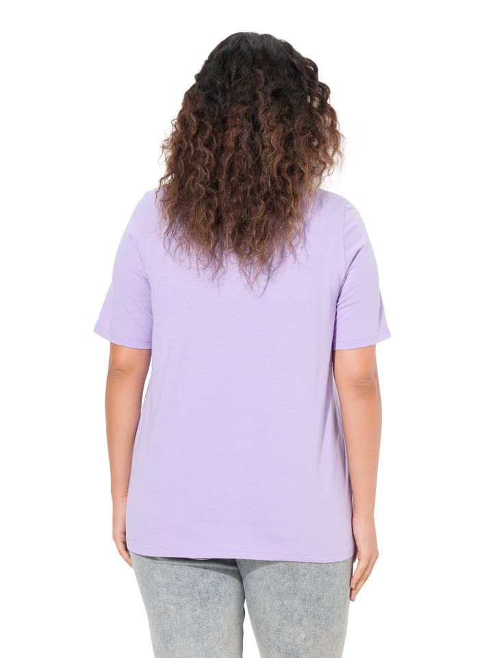 Ulla Popken Shirt in lavendel günstig kaufen