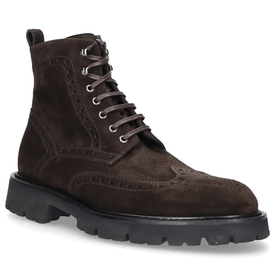 EN AVANT - Stiefeletten 470-08 Veloursleder - braun
