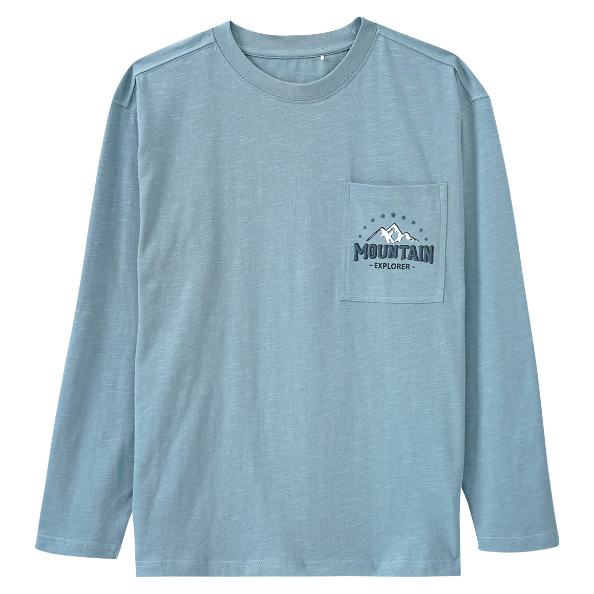 Jungen Langarmshirt mit Brusttasche