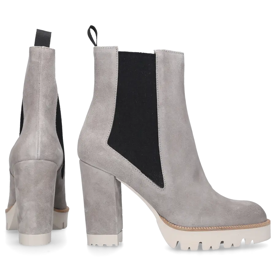 Roberto Festa - Chelsea Boots DASHA Veloursleder - grau