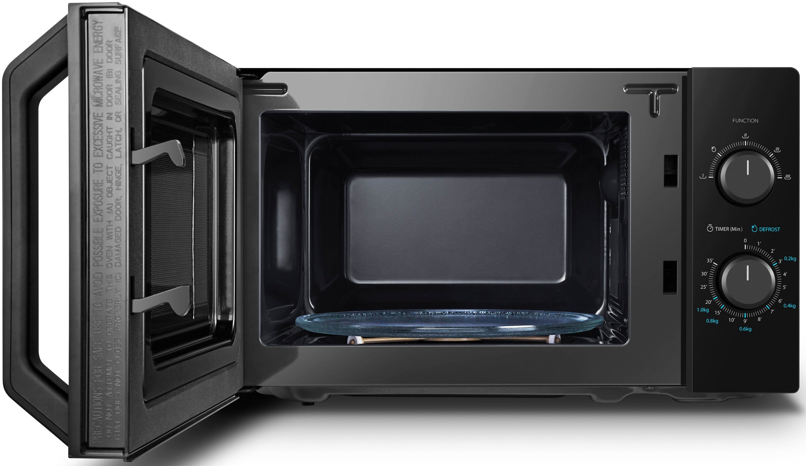 Toshiba Mikrowelle MW2-MM20PF(BK), Mikrowelle, 20 l