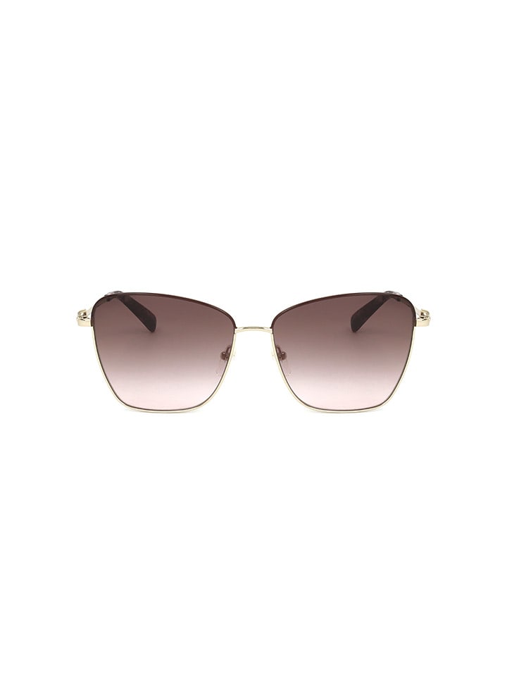 Longchamp Damen-Sonnenbrille in Gold/ Braun günstig kaufen 59