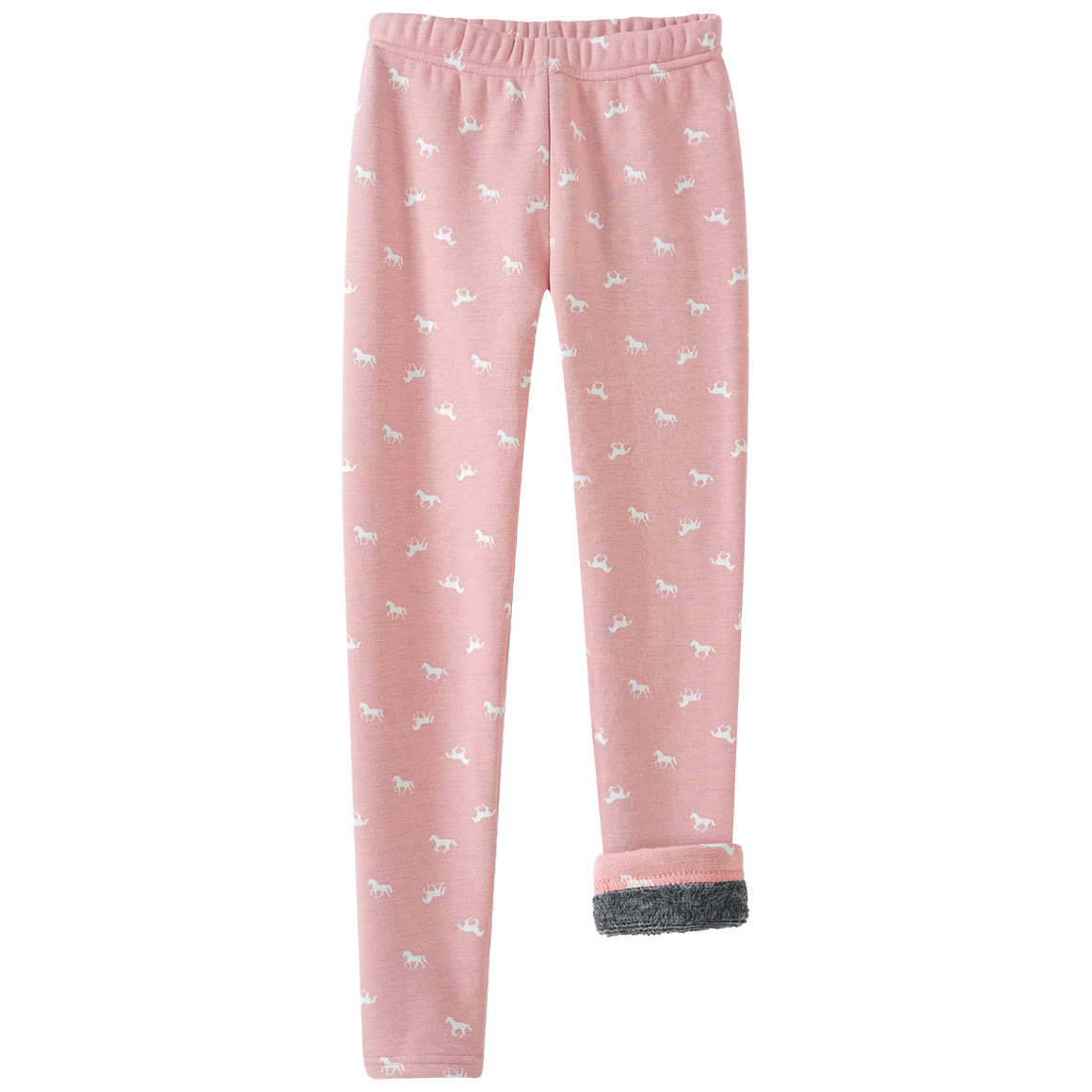 Mädchen Thermo-Leggings mit Pferde-Allover
