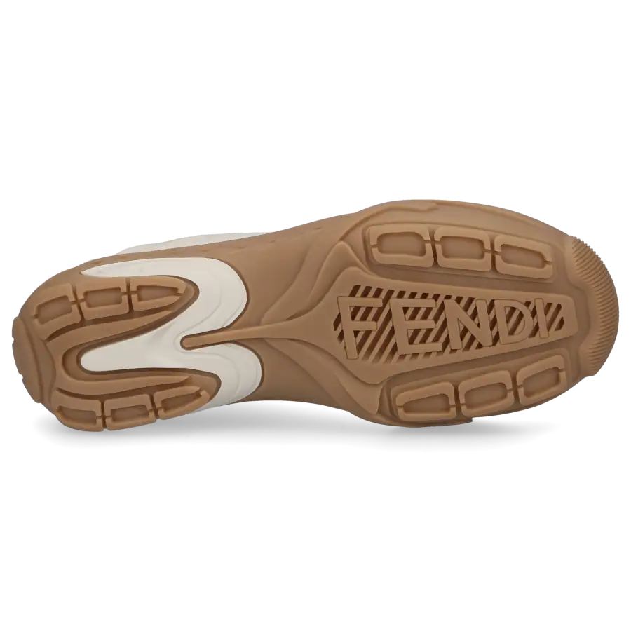 FENDI - Sneaker low LAB Textil - beige