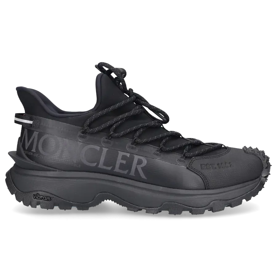 Moncler - Sneaker low TRAILGRIP LITE2 Materialmix - schwarz
