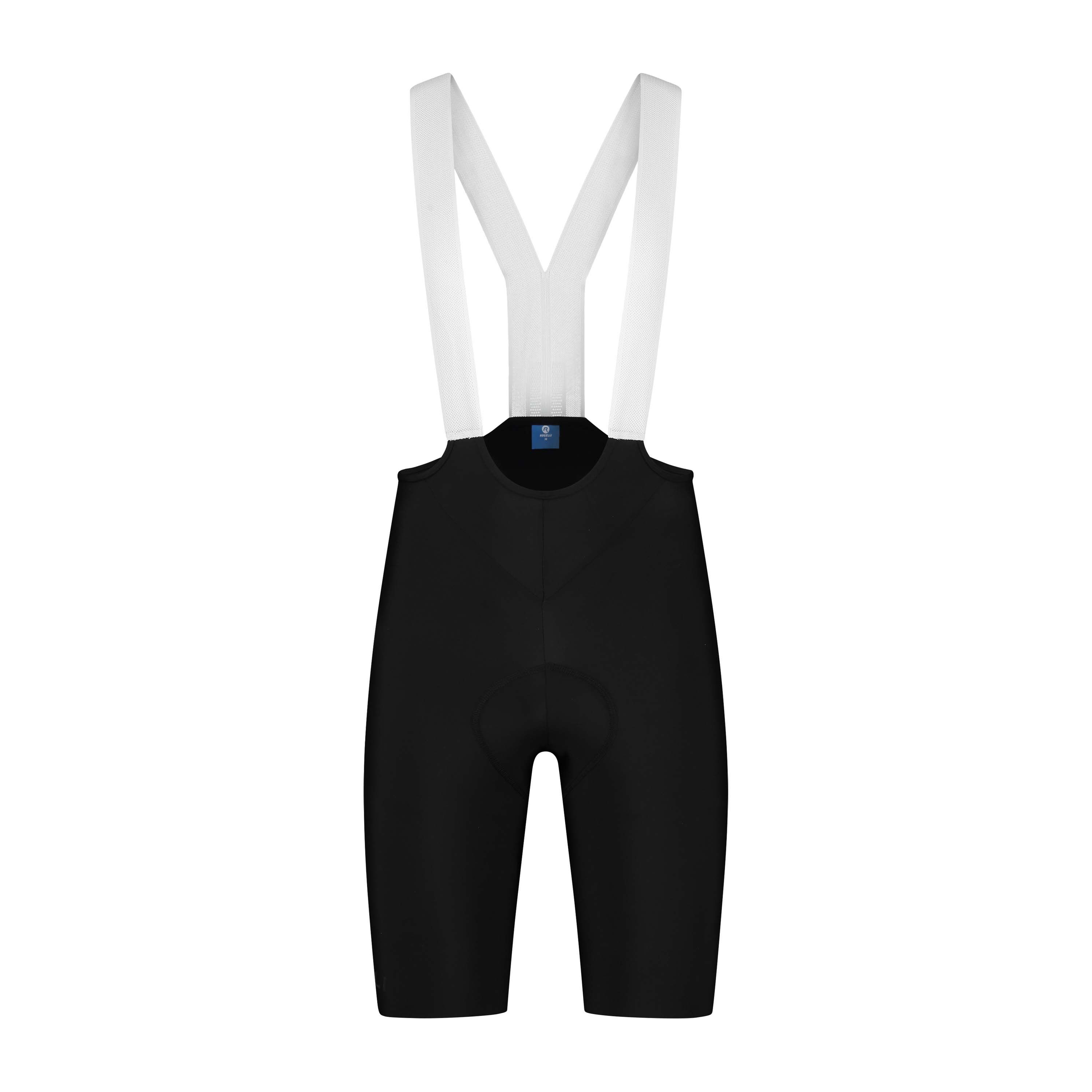 Rogelli Prime 2.0 Schwarz Herren Radhose Kurz Mit Träger