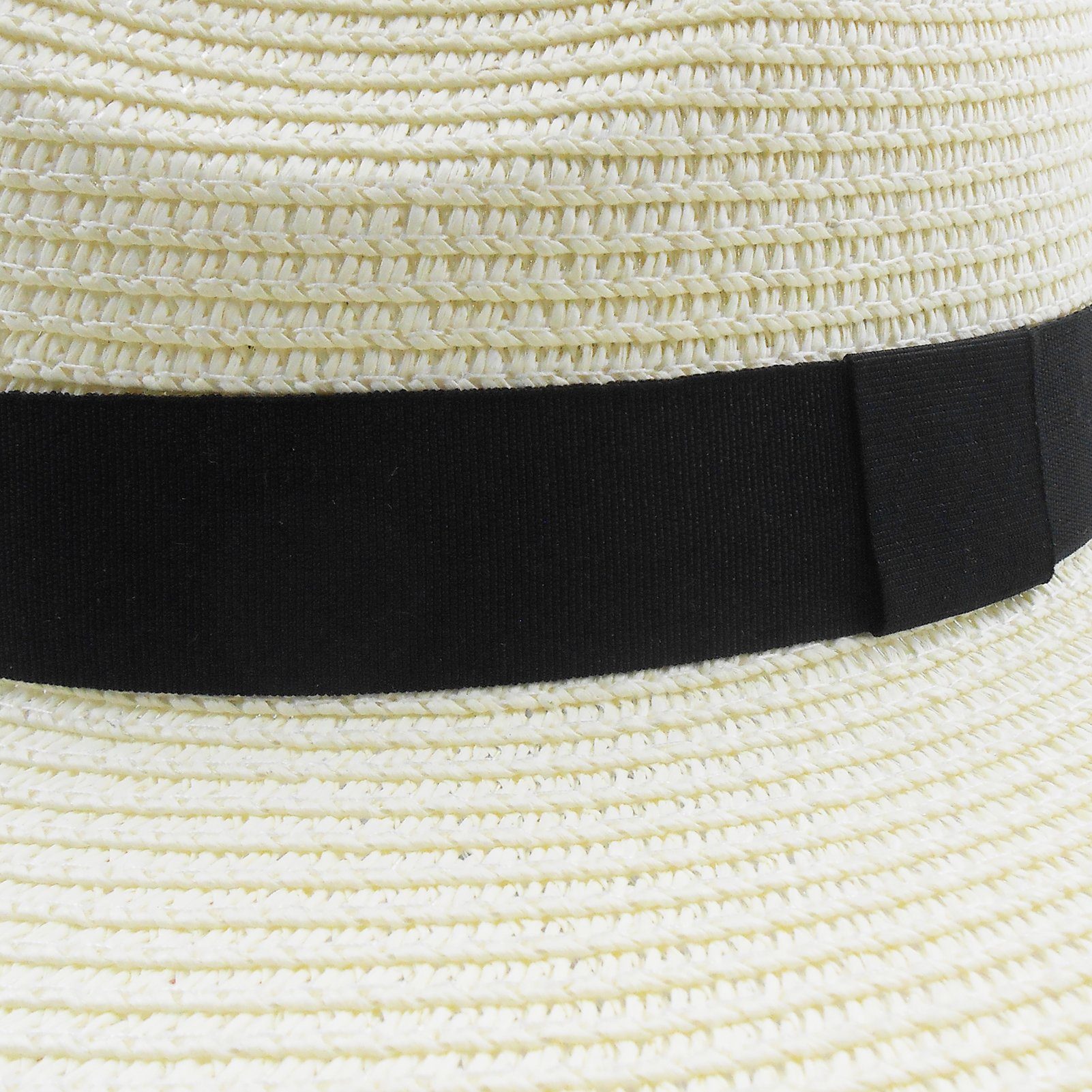 Yalion Outdoorhut Damen/Mann Strohhut Temperament Sonnenhüte Breiter Krempe Strandmütze Sonnenschutz