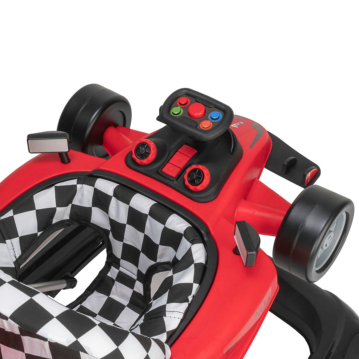 Lauflernhilfe Lauflernwagen Gehfrei mit Sound 2 in1  LITTLE SPEEDSTER 70 x 62 x 40 cm