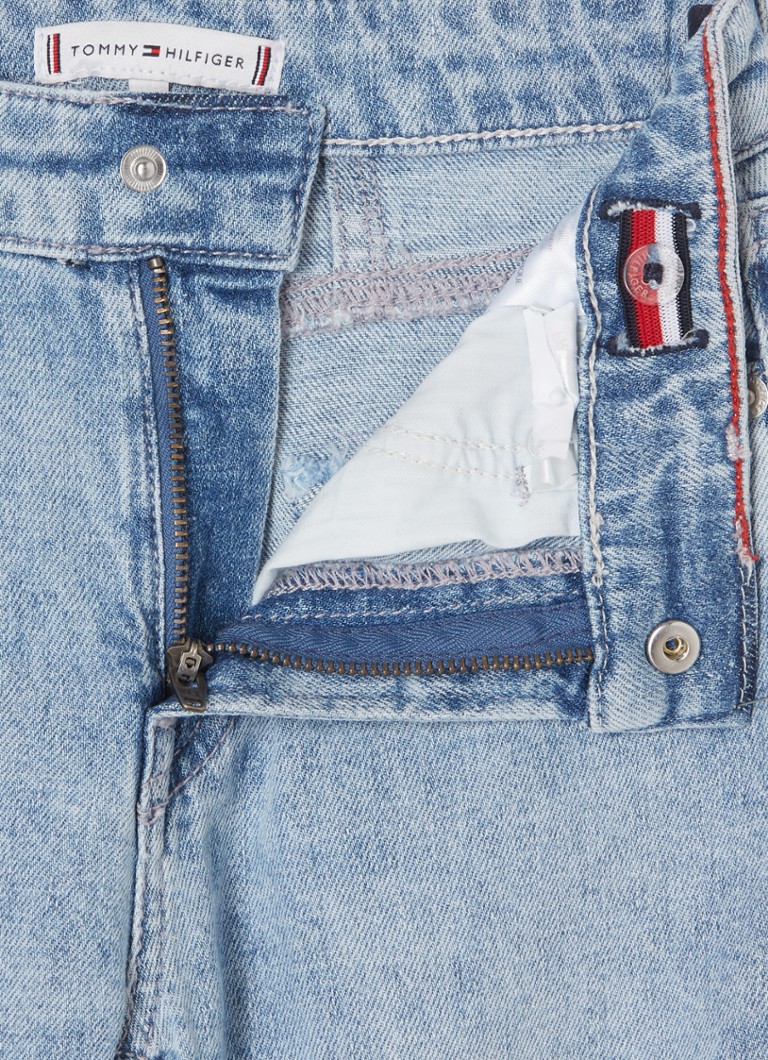 Calça jeans Tommy Hilfiger afunilada com elastano