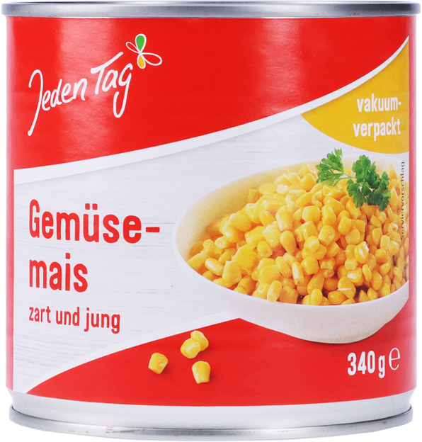 Jeden Tag Gemüsemais