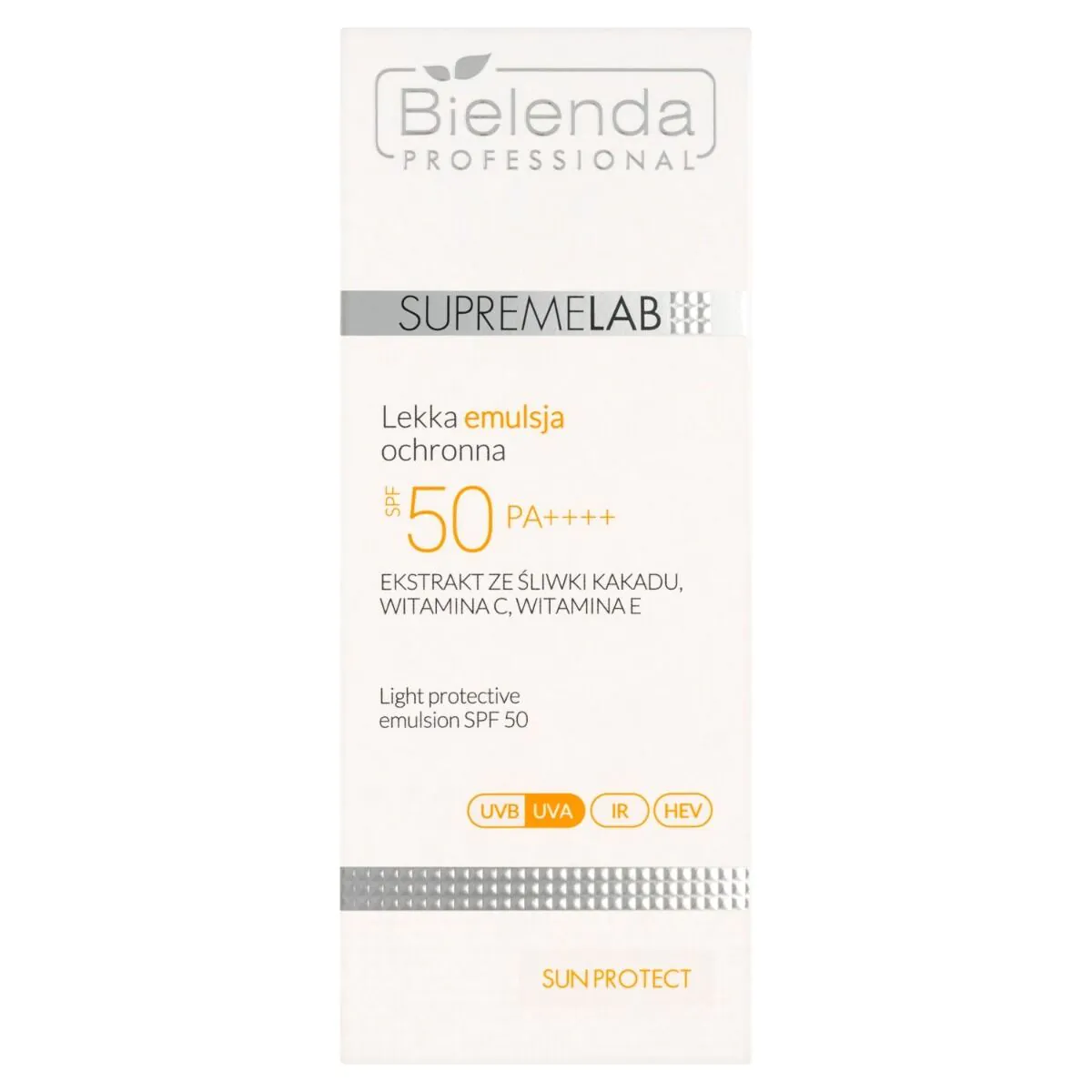 Bielenda Professional Supremelab Sun Protect Lichtbeschermende Emulsie SPF50