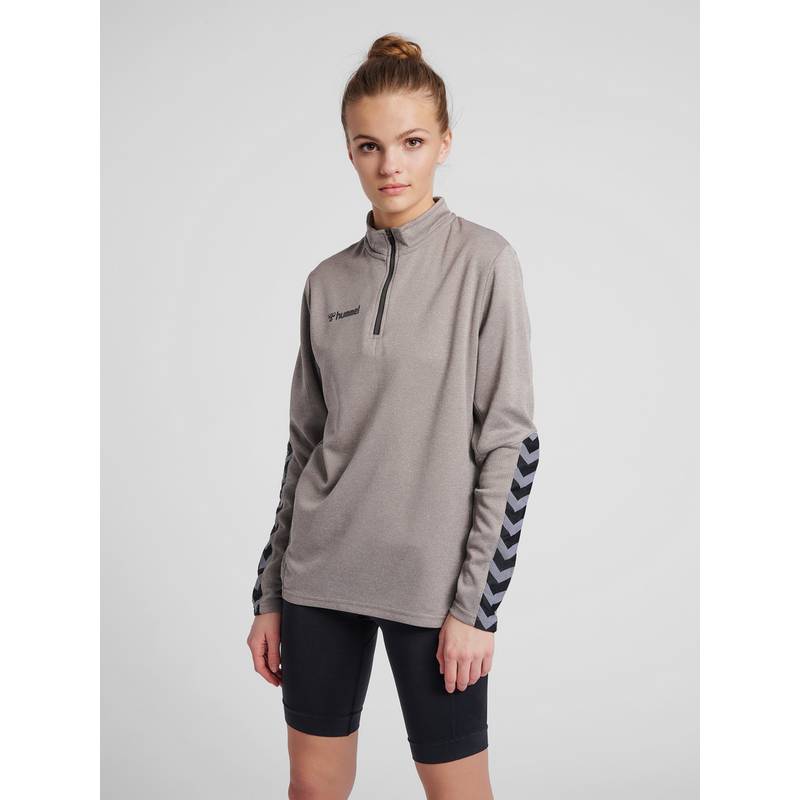 hummel hmlAUTHENTIC HALF ZIP SWEATSHIRT WOMAN Sweatshirt Damen