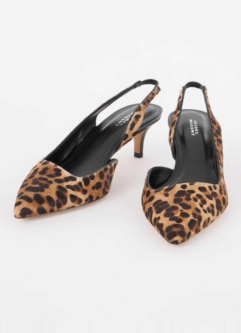 Isabel Marant Piery torbica s leopard printom