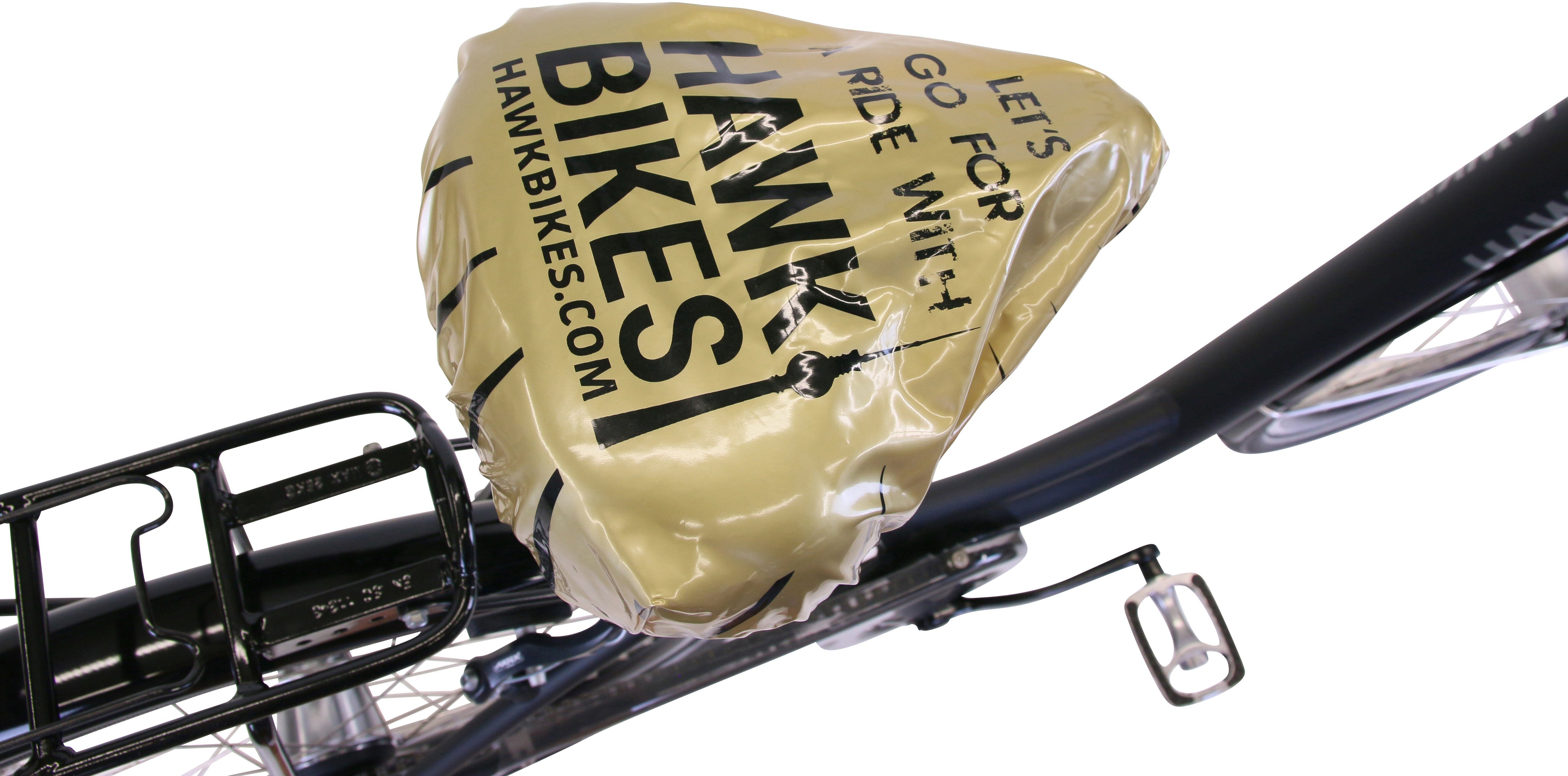 HAWK Bikes Cityrad HAWK City Wave Easy Black, 7 Gang Shimano Nexus Schaltwerk