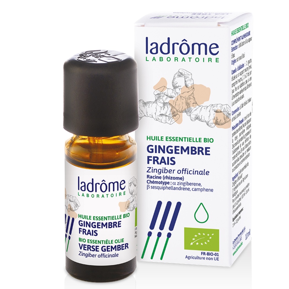 ladrome gingembre HUILE ESSENTIELLE