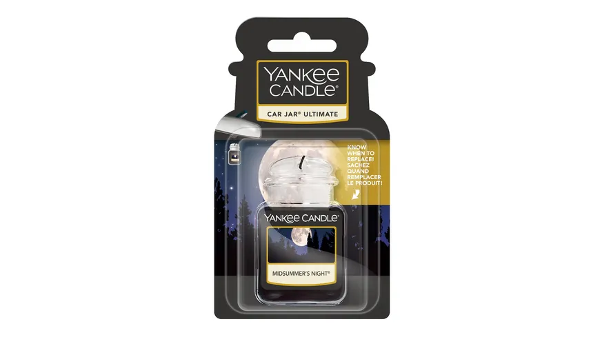 Yankee Candle Car Jar Ultimate Midsummer's Night schwarz