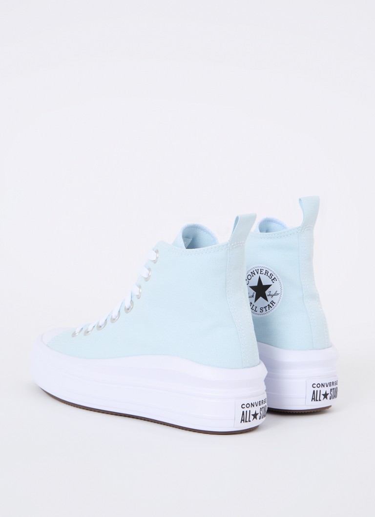 Trampki Converse Chuck Taylor All Star Move Platform ze skóry zamszowej.