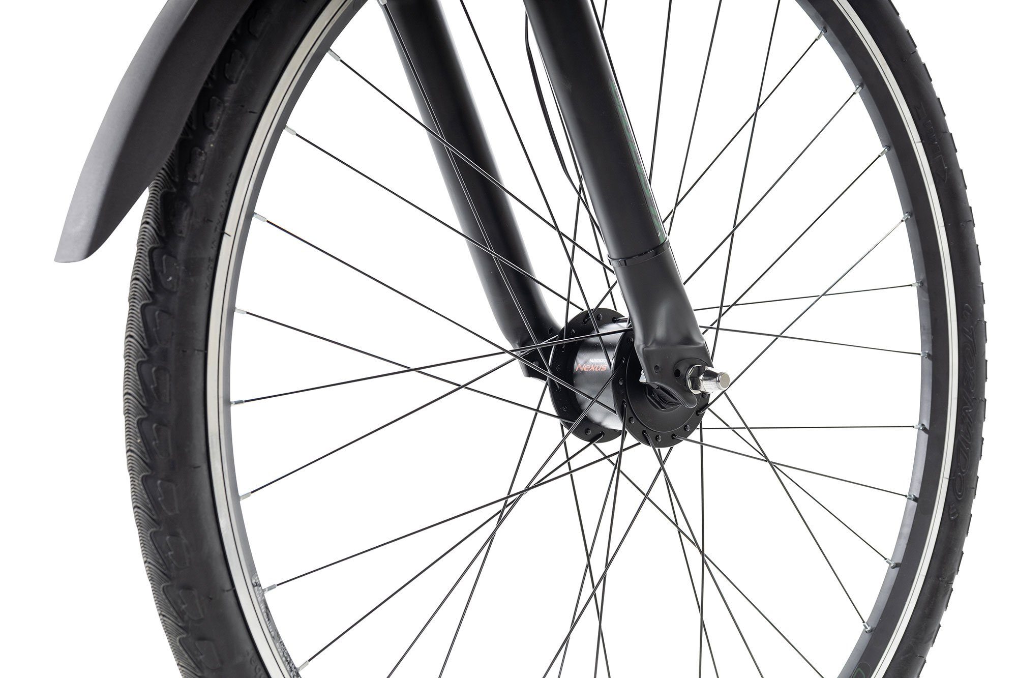 Ciclista Crossrad All Road, 21 Gang Shimano Tourney 21 Schaltwerk, Kettenschaltung, Crossbike 28 Zoll grün