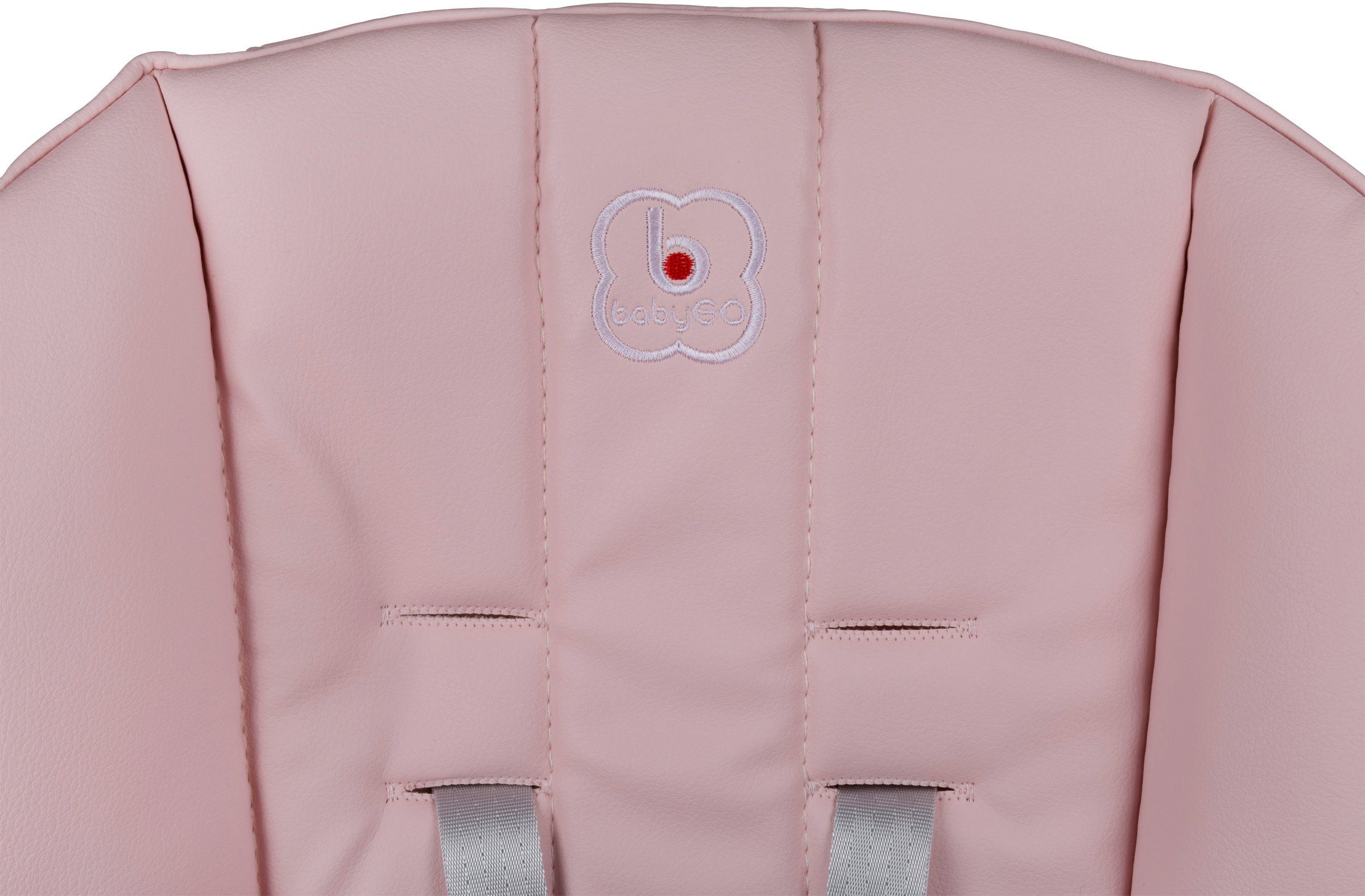 BabyGo Hochstuhl Divan, pink, platzsparend zusammenklappbar