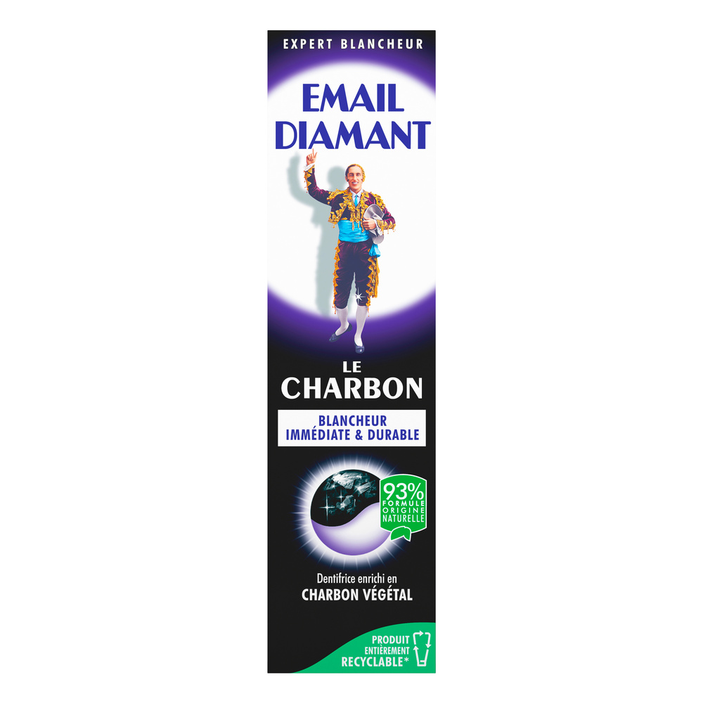 email diamant Le Charbon Dentifrice