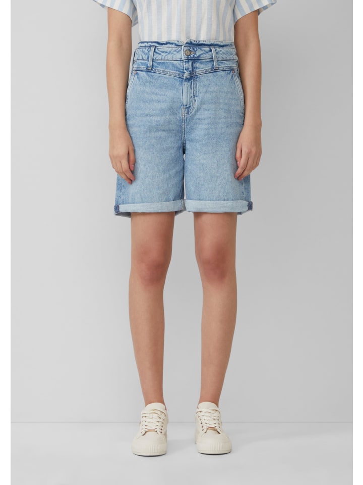 s.Oliver Jeans-Hose kurz in Blau günstig kaufen