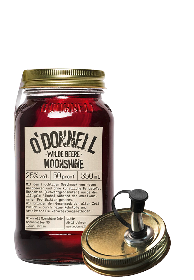 O'Donnell Moonshine Wilde Beere Likör
