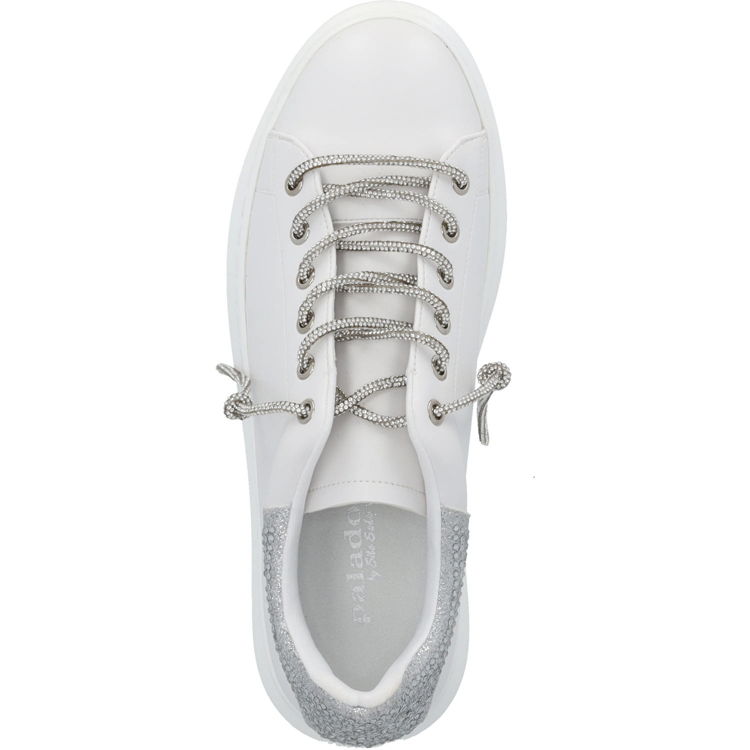 Palado Rugu by Sila Sahin, Sneakers Low, Damen, Weiß/Silber